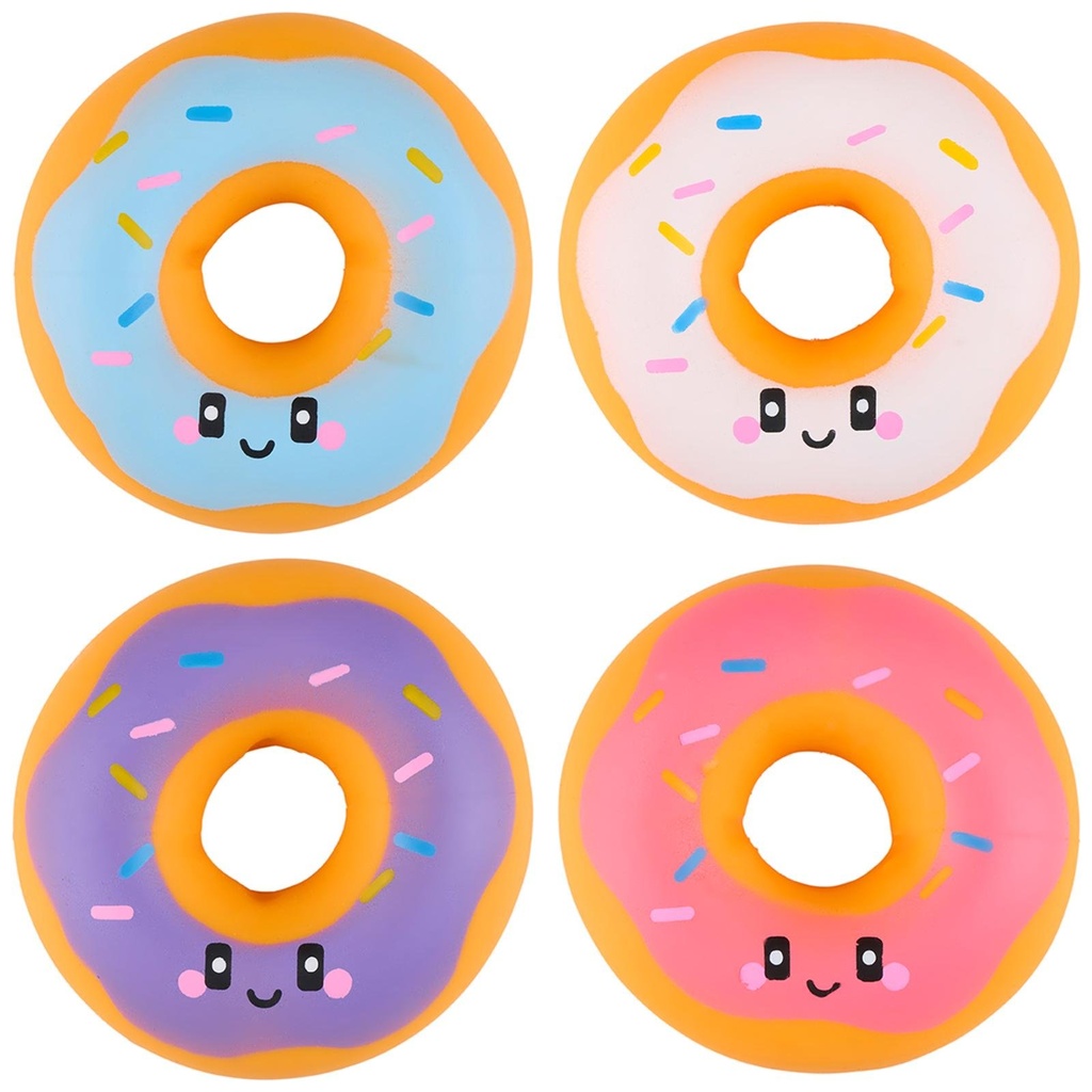 EDDY TOYS Squish Donut Stress Ball Round 8cm