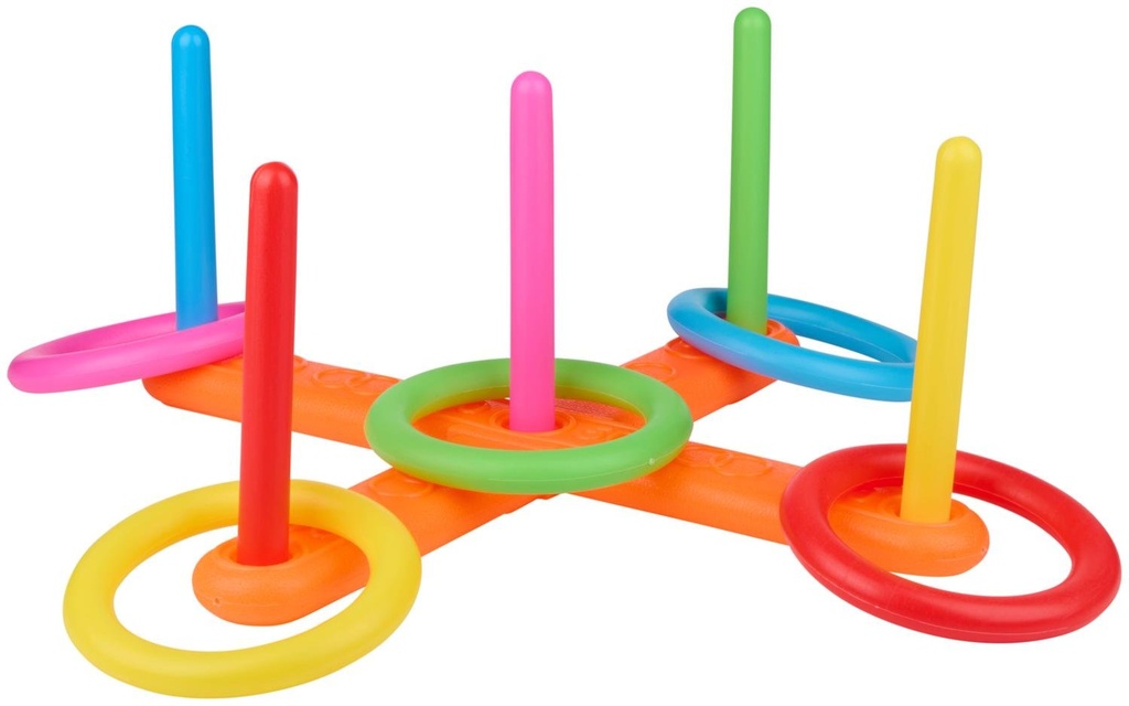 EDDY TOYS Colorful Ring Throwing Game