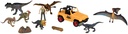 EDDY TOYS Animal Play Set with Car 56x14x15cm