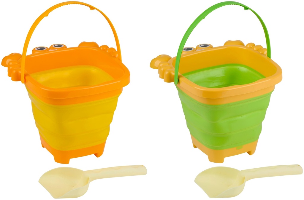 EDDY TOYS Foldable Sand Bucket Crab