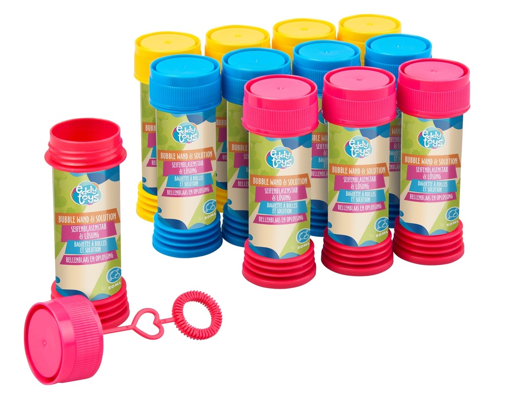 EDDY TOYS Bubble Wand with Solution 50ml