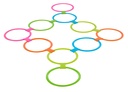 EDDY TOYS Hopscotch Rings Ø27.5cm