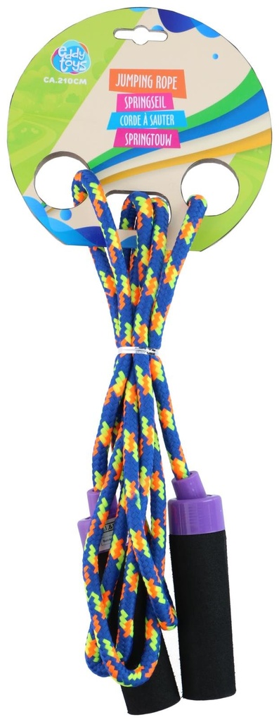 EDDY TOYS Jump Rope 210cm for Outdoor Fun