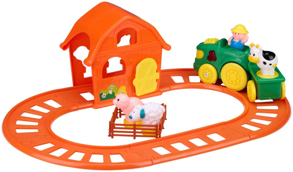 EDDY TOYS Farm Train Light & Sound