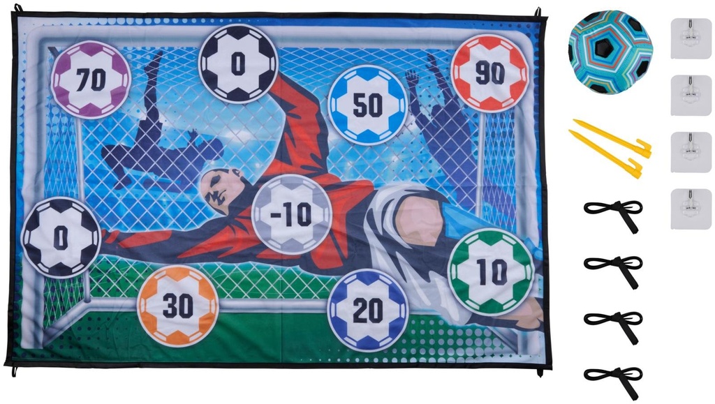 [871125257087] EDDY TOYS Football Target Game 150x150cm