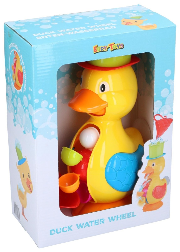 EDDY TOYS Duck Water Wheel Bath Toy