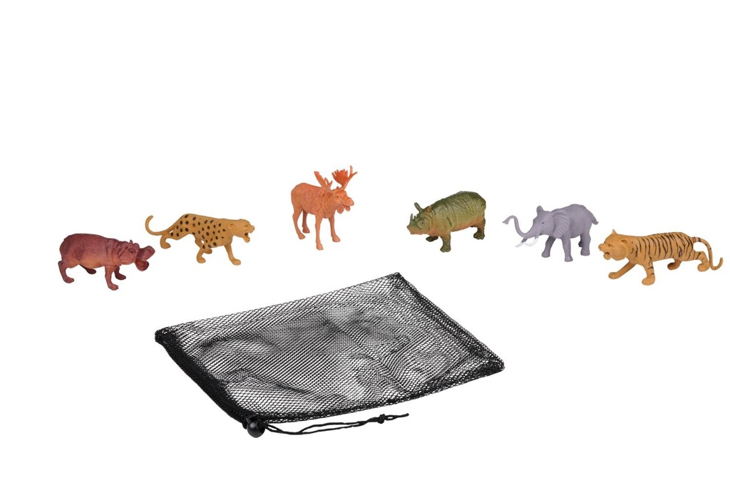 EDDY TOYS Wild Animal Playset 15cm