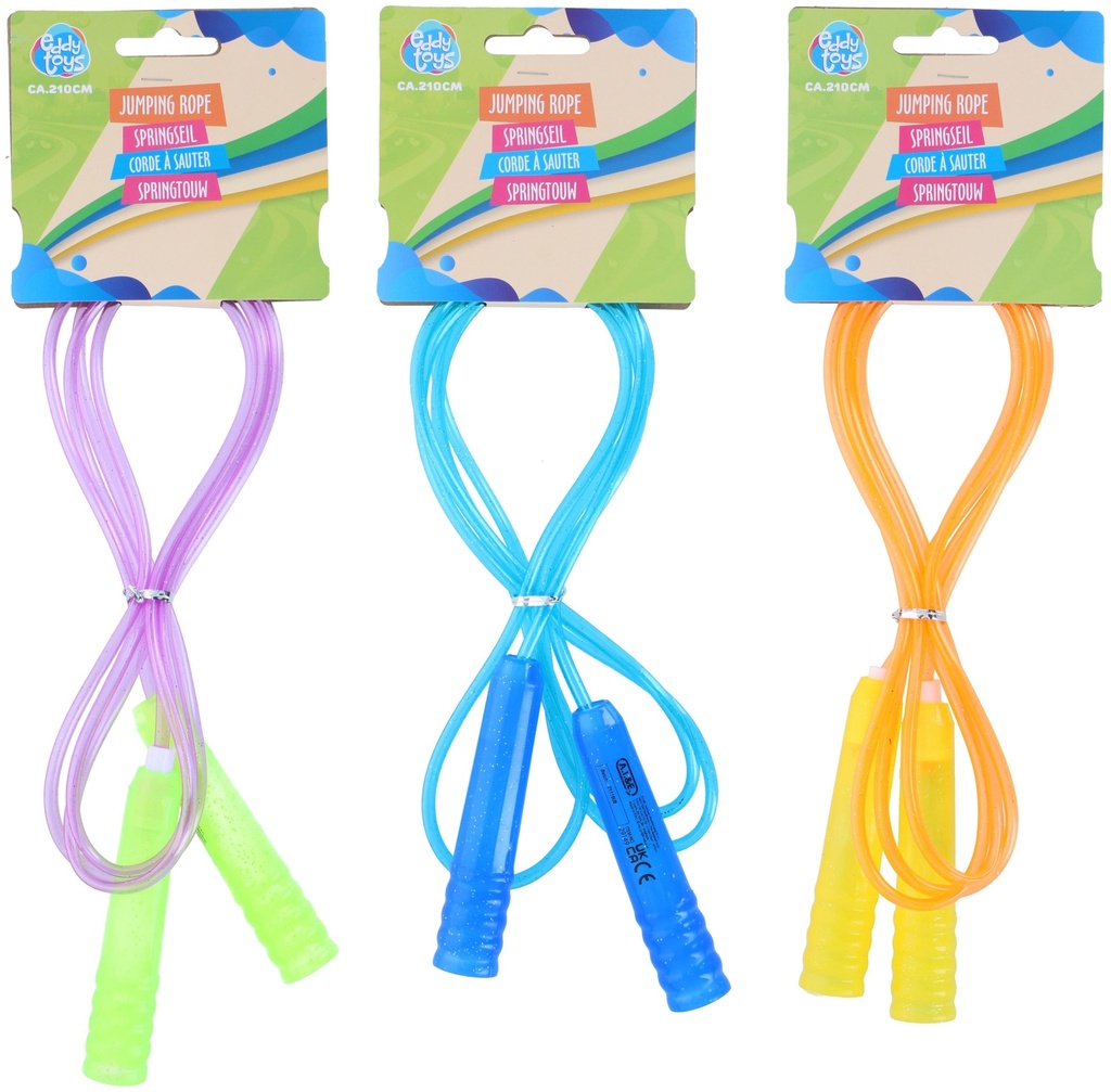 EDDY TOYS Jump Rope 210cm for Outdoor Play