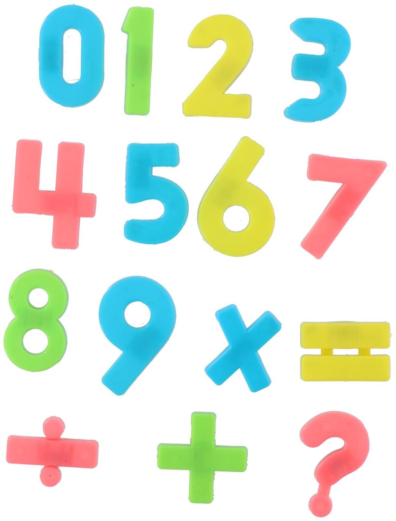 EDDY TOYS Magnetic Numbers and Symbols
