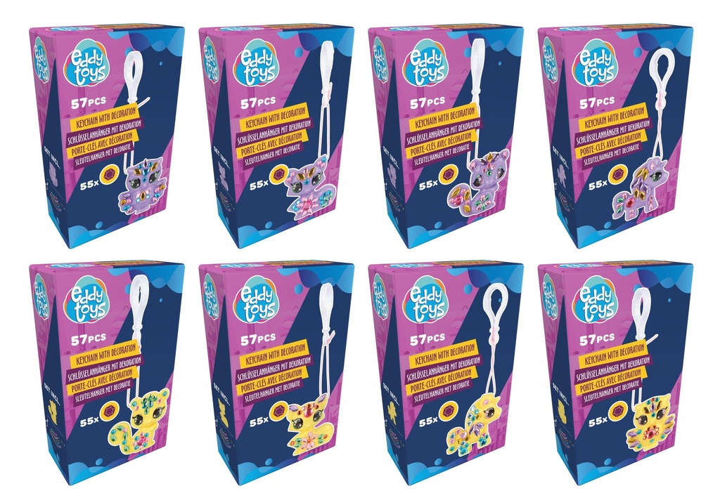 [871125235130] EDDY TOYS Keychain Decoration Craft Kit