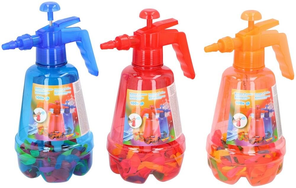 EDDY TOYS Balloon Pump 29cm Water Fun