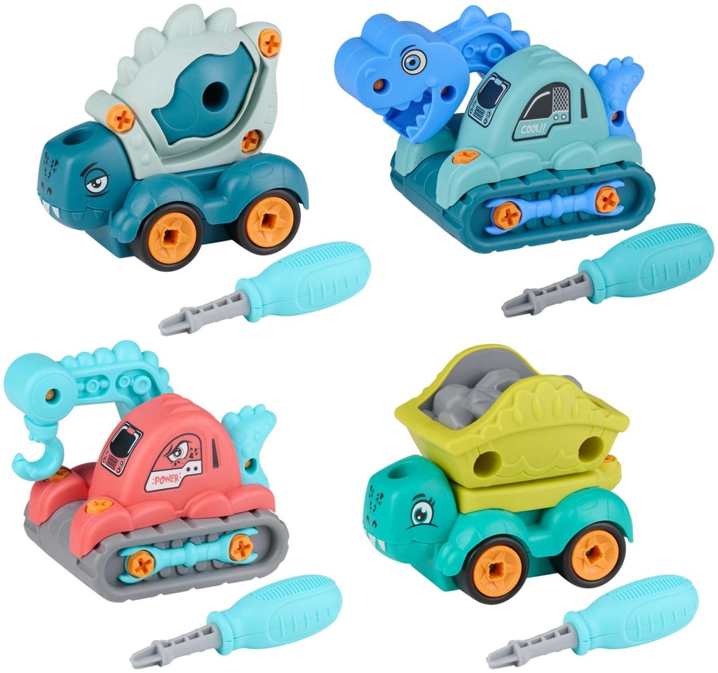 EDDY TOYS Dino Car 12x11.5x6.5cm