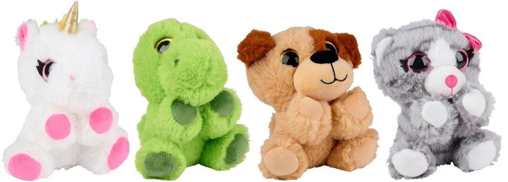 EDDY TOYS Plush Animal Cone 14cm