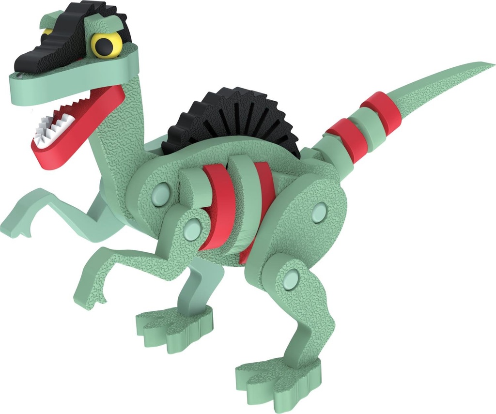 EDDY TOYS 3D Dino Puzzle 62 Pieces