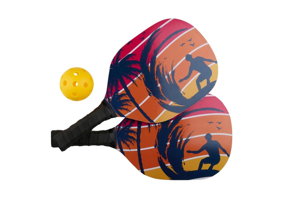 EDDY TOYS Pickleball Paddle and Ball Outdoor Set