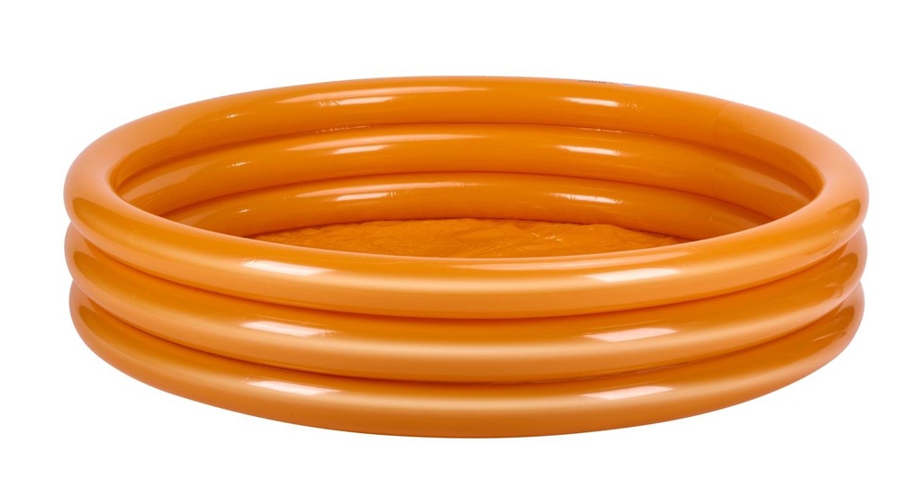 EDDY TOYS 3-Ring Play Pool Orange Ø122x25cm
