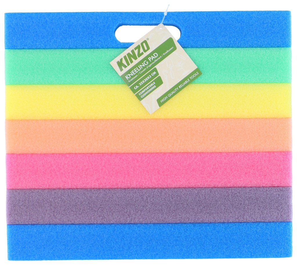 KINZO Garden Kneeling Pad Multicolor 30.5x30cm