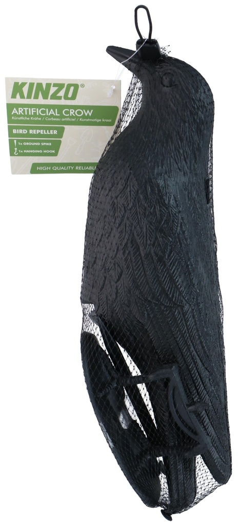 KINZO Crow Bird Scarer 32x19x13cm
