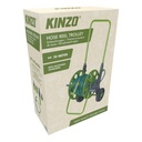 KINZO Garden Hose Reel Trolley 30m
