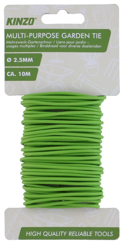 KINZO Garden Tie 10m x 2.5mm