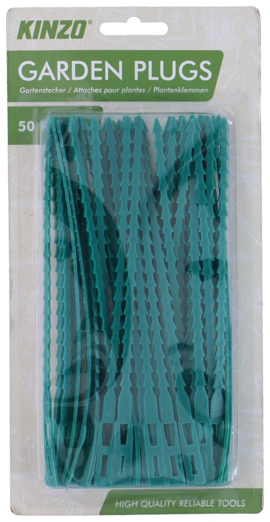 KINZO Plant Strips for Garden Plants 12x2x24cm