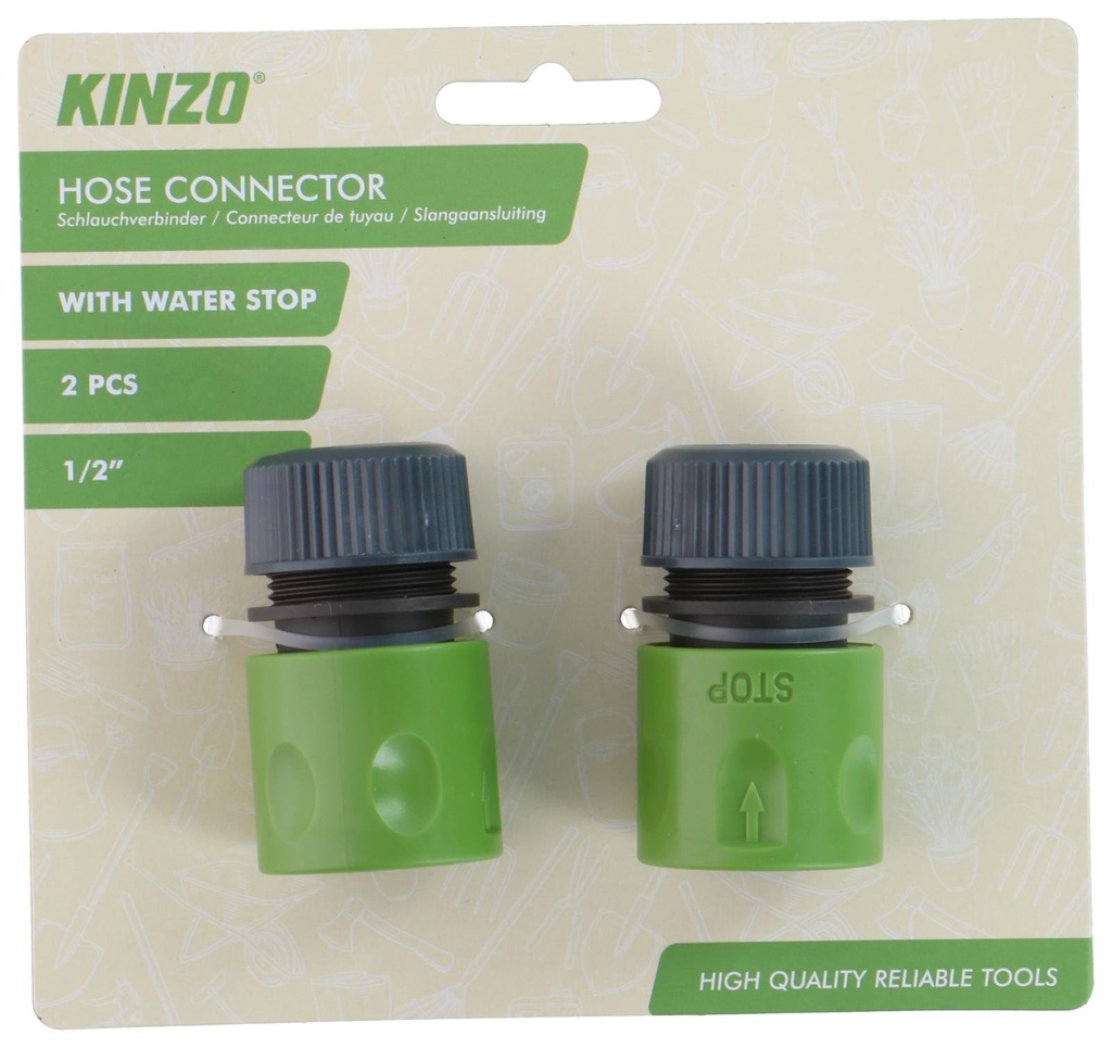 KINZO Hose Connector 1/2 Inch