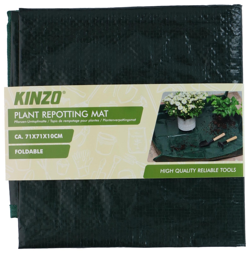 KINZO Plant Repotting Mat 71x71cm Foldable