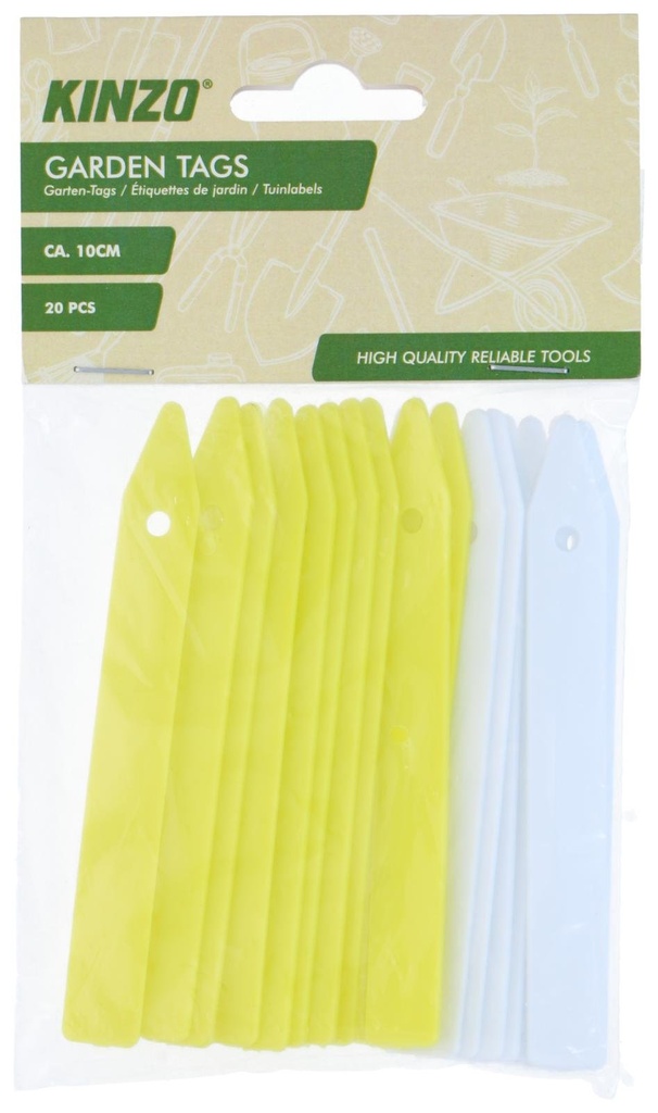 KINZO Garden Tags 10cm
