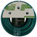 KINZO Garden Hose 30m Ø14mm with Spray Nozzle