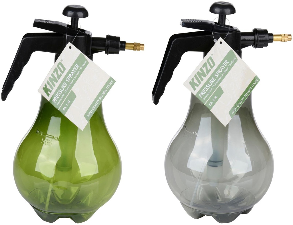 [871125230482] KINZO Pressure Sprayer 1.4L Garden