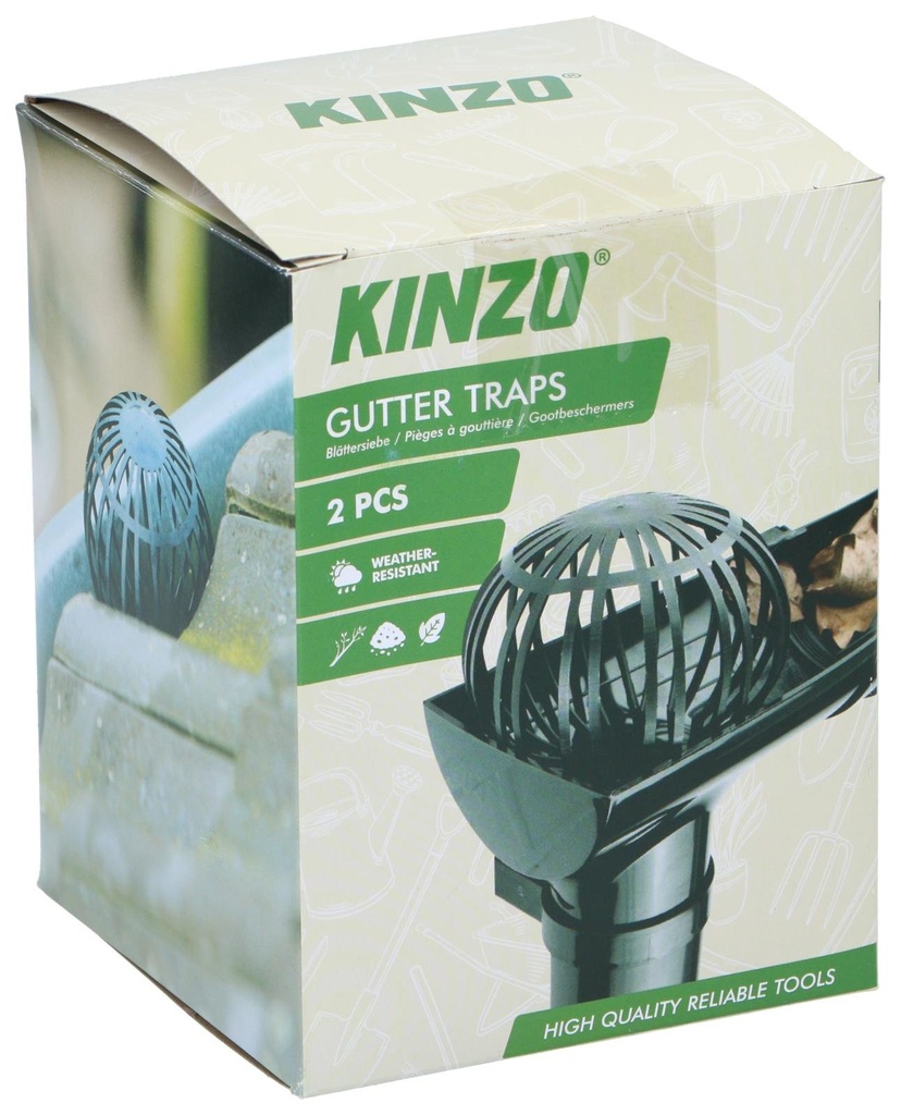 KINZO Gutter Trap Ø12cm Gutter Protection