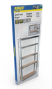 KINZO Shelf Rack 5 Layers 172x75x30cm 150kg