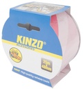 KINZO Warning Barrier Tape 25m x 48mm Red/White