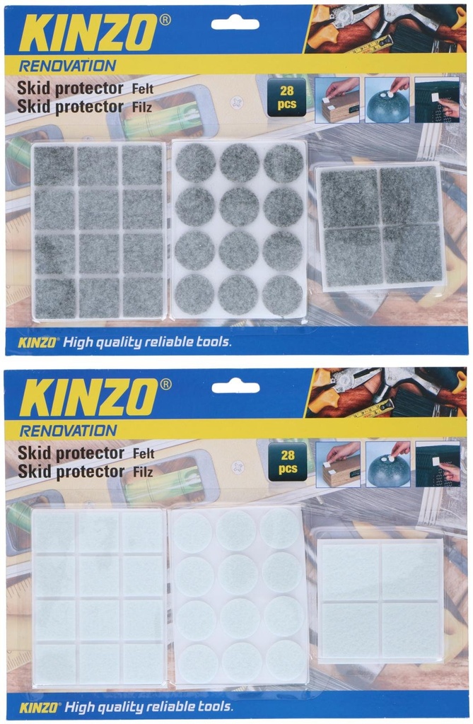 [871125215667] KINZO Furniture Protection Pads Self-Adhesive