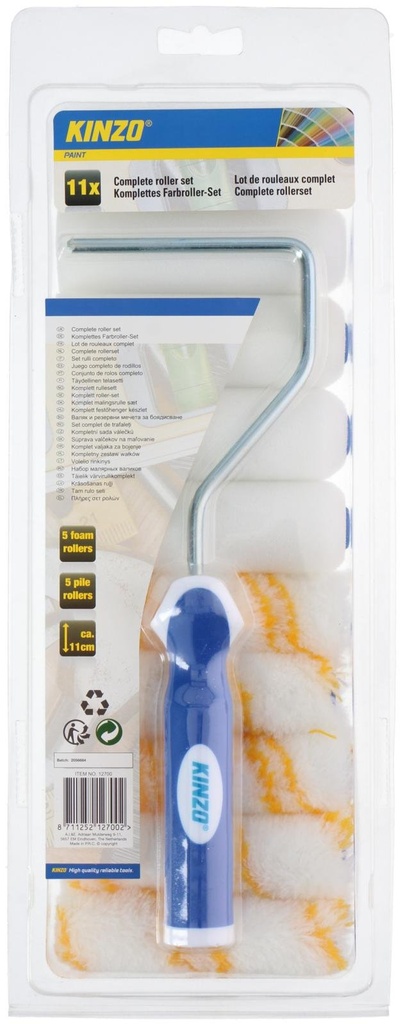 KINZO Paint Roller 10cm With Handle