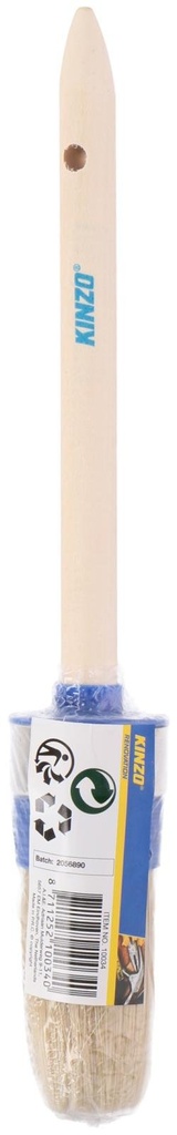 [871125210034] KINZO Oil Resistant Round Brush 25cm