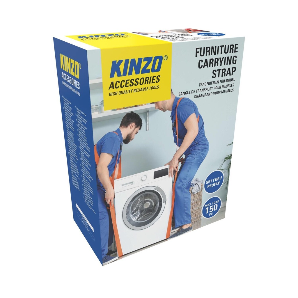 [871125247297] KINZO Furniture Mover Carrying Strap 280cm