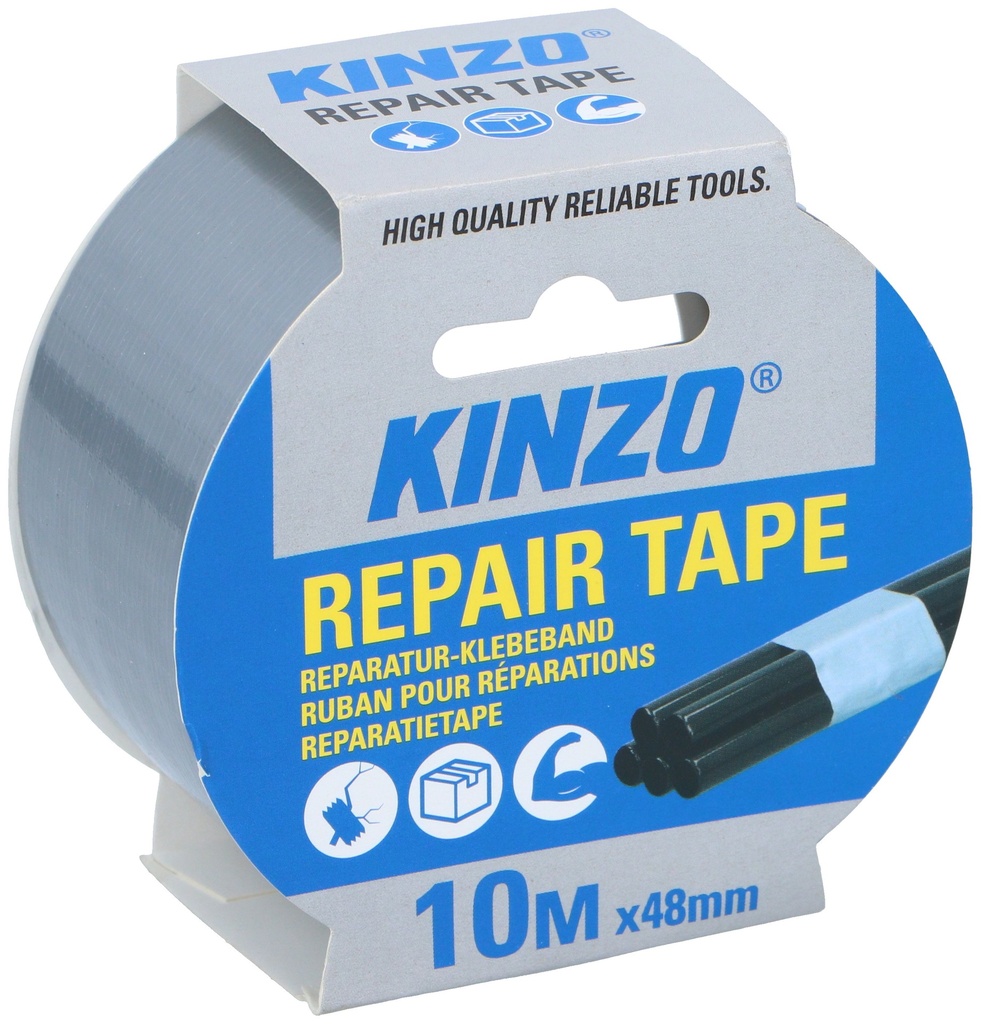 KINZO Repair Tape Silver 10m x 48mm 150 Micron