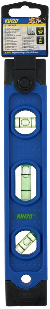 KINZO Magnetic Spirit Level 22.5cm