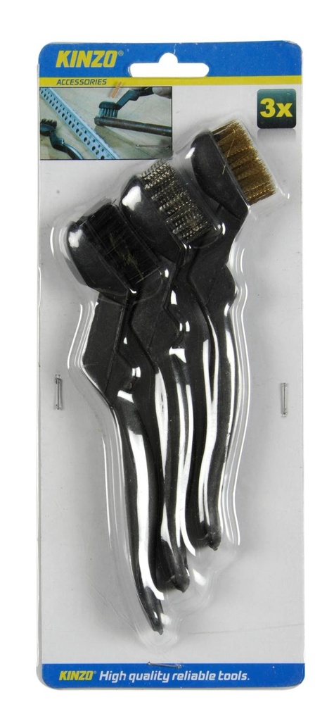 KINZO Wire Brush Set for Renovation