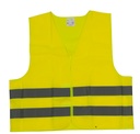 LIFETIME Safety Vest Yellow With Reflective Stripes
