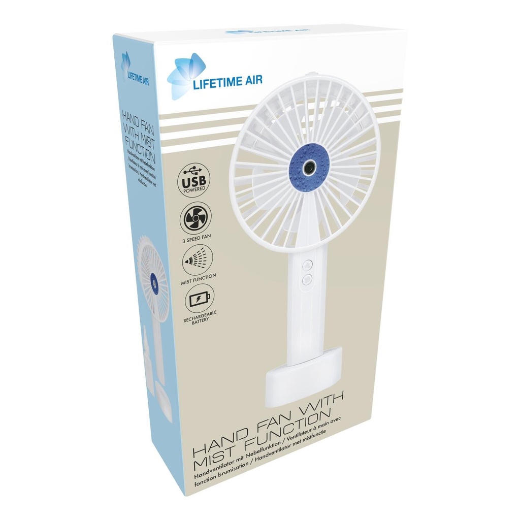 LIFETIME Portable Fan Spray 1200mAh