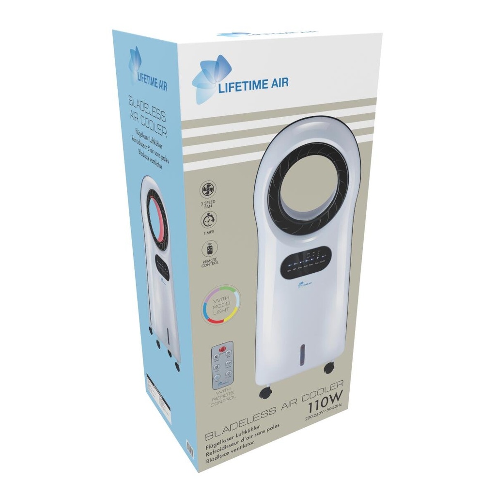 LIFETIME Air Cooler 230V 110W 3.5L