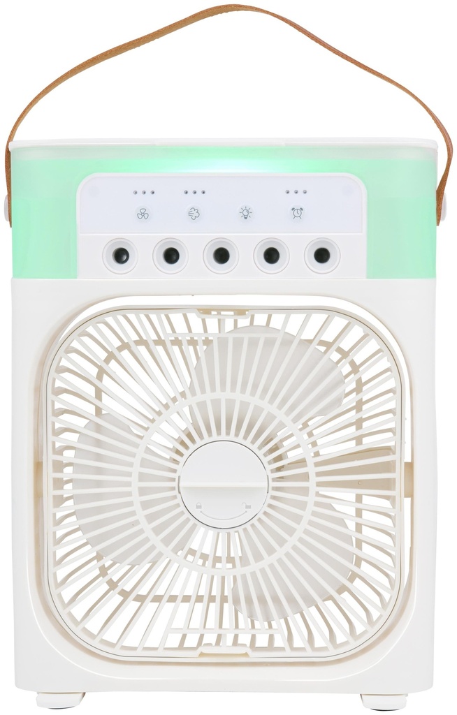 LIFETIME Table Fan with Mist Function 4.5L USB