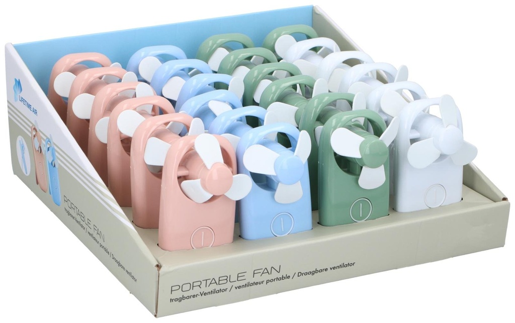 LIFETIME Portable Battery Operated Fan