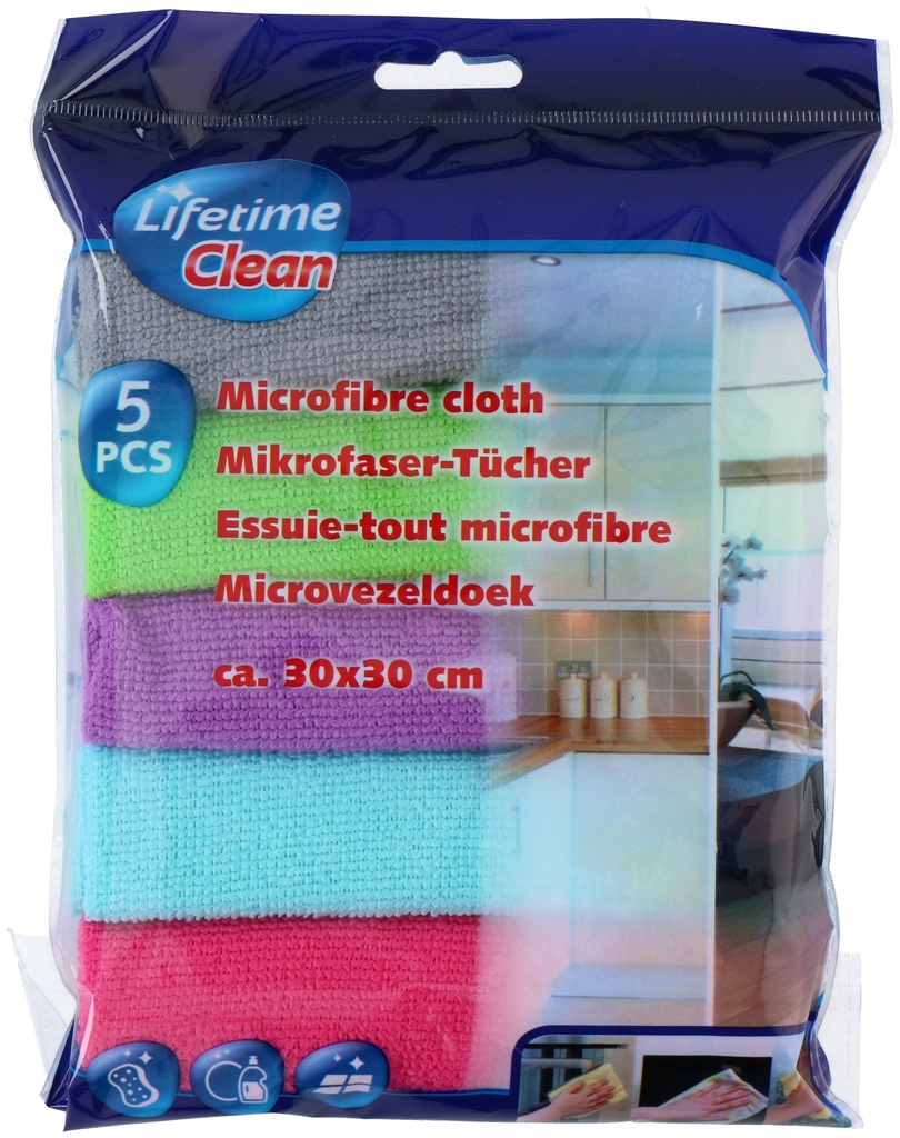 LIFETIME Microfiber Cloth 30x30cm 200gsm