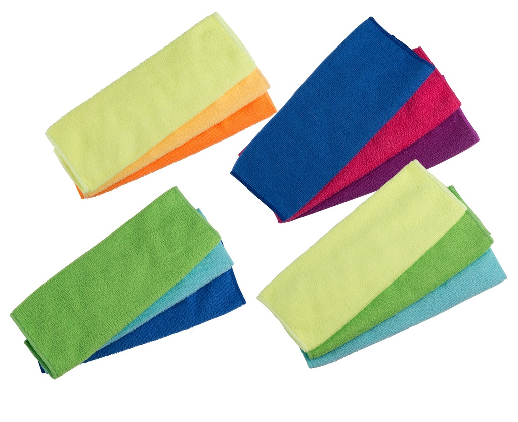 LIFETIME Microfiber Cloth 30x30cm 200gsm Multi