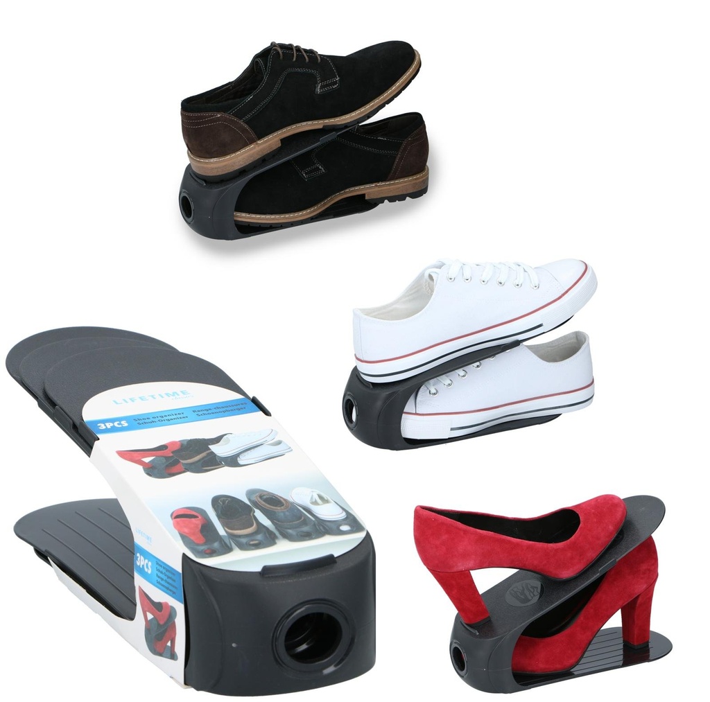 LIFETIME Adjustable Shoe Organizer