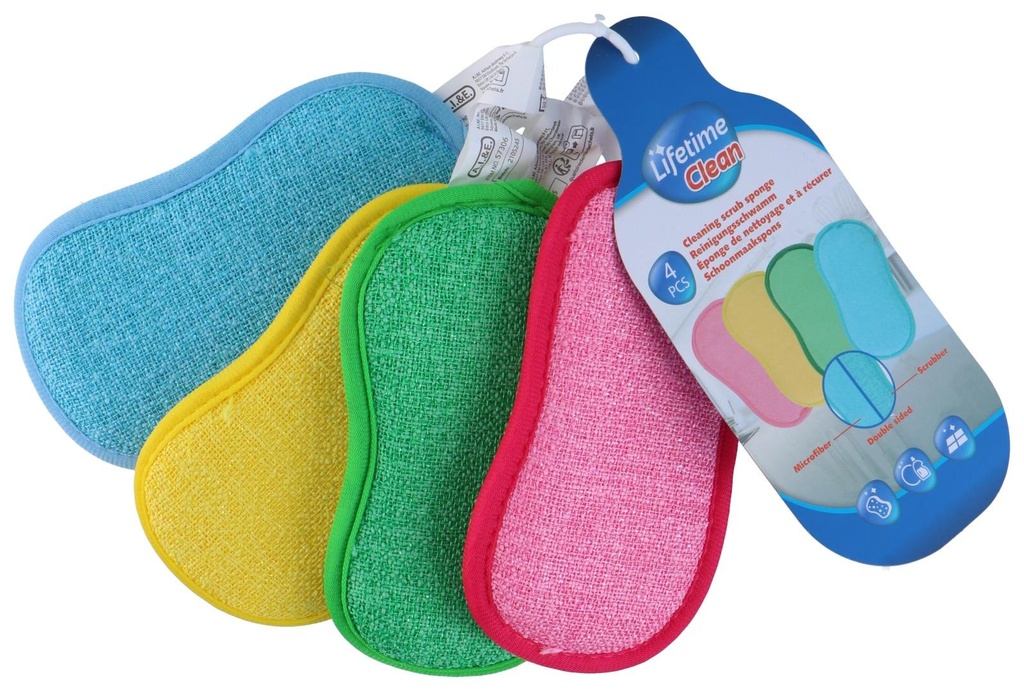 LIFETIME Cleaning Sponge 16x9x1.3cm