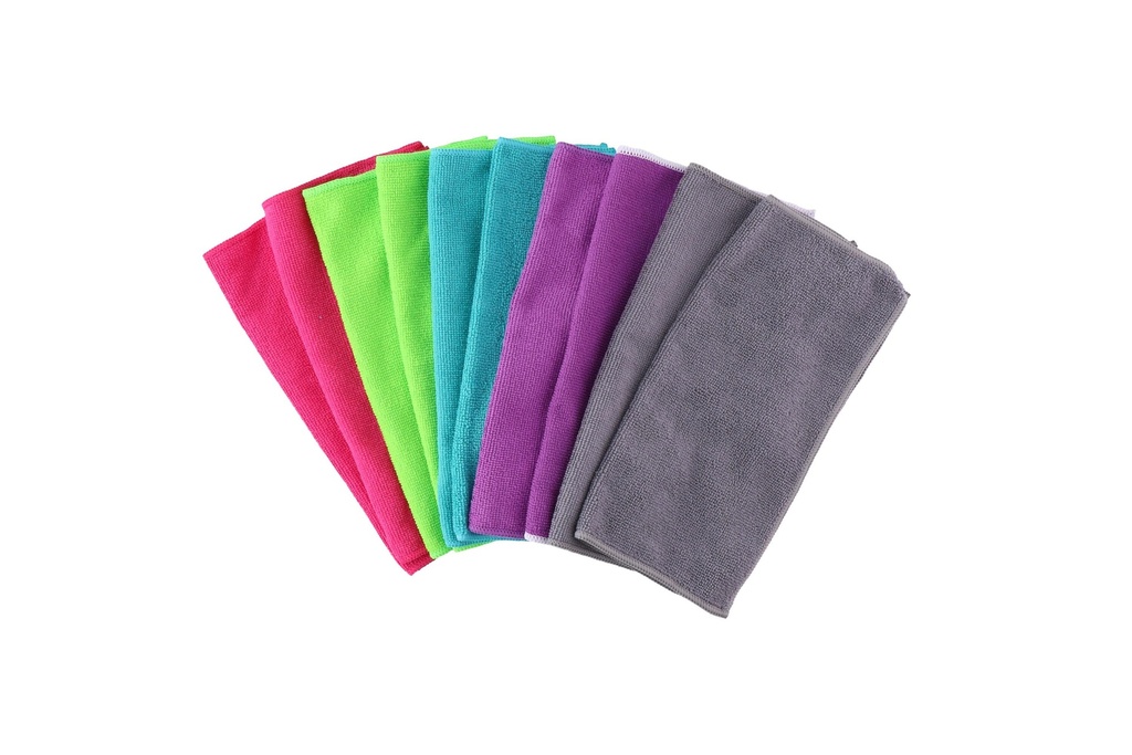 LIFETIME Microfiber Cloth 30x30cm 200gsm Multi